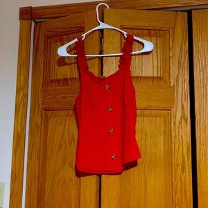 New red tank top